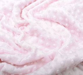 Minky Fleece Light pink Minky Fleece Light pink