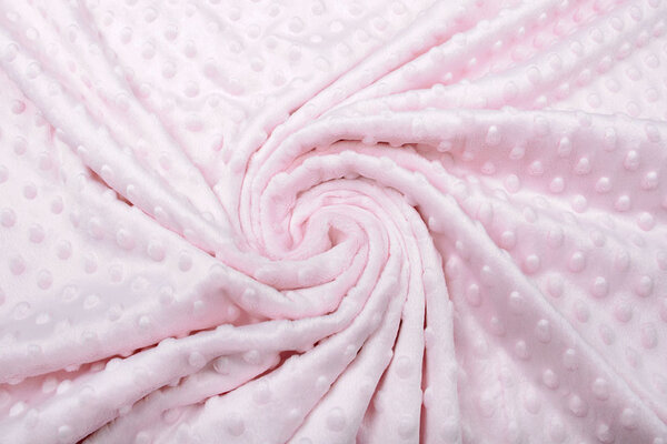 Minky Polaire Rose Clair Minky Polaire Rose Clair