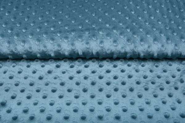 Minky Fleece Stoff Jeans