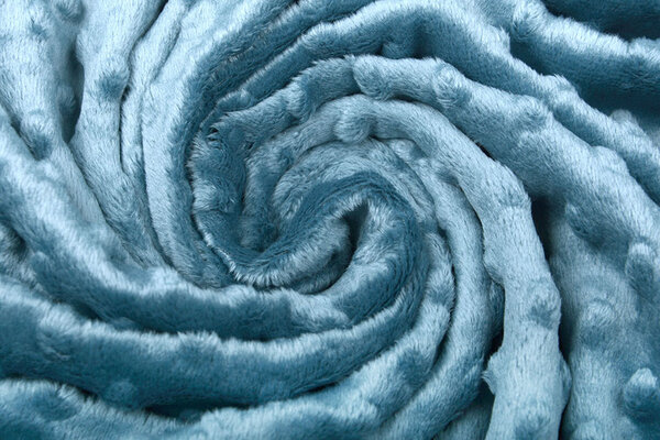 Minky Polar Denim