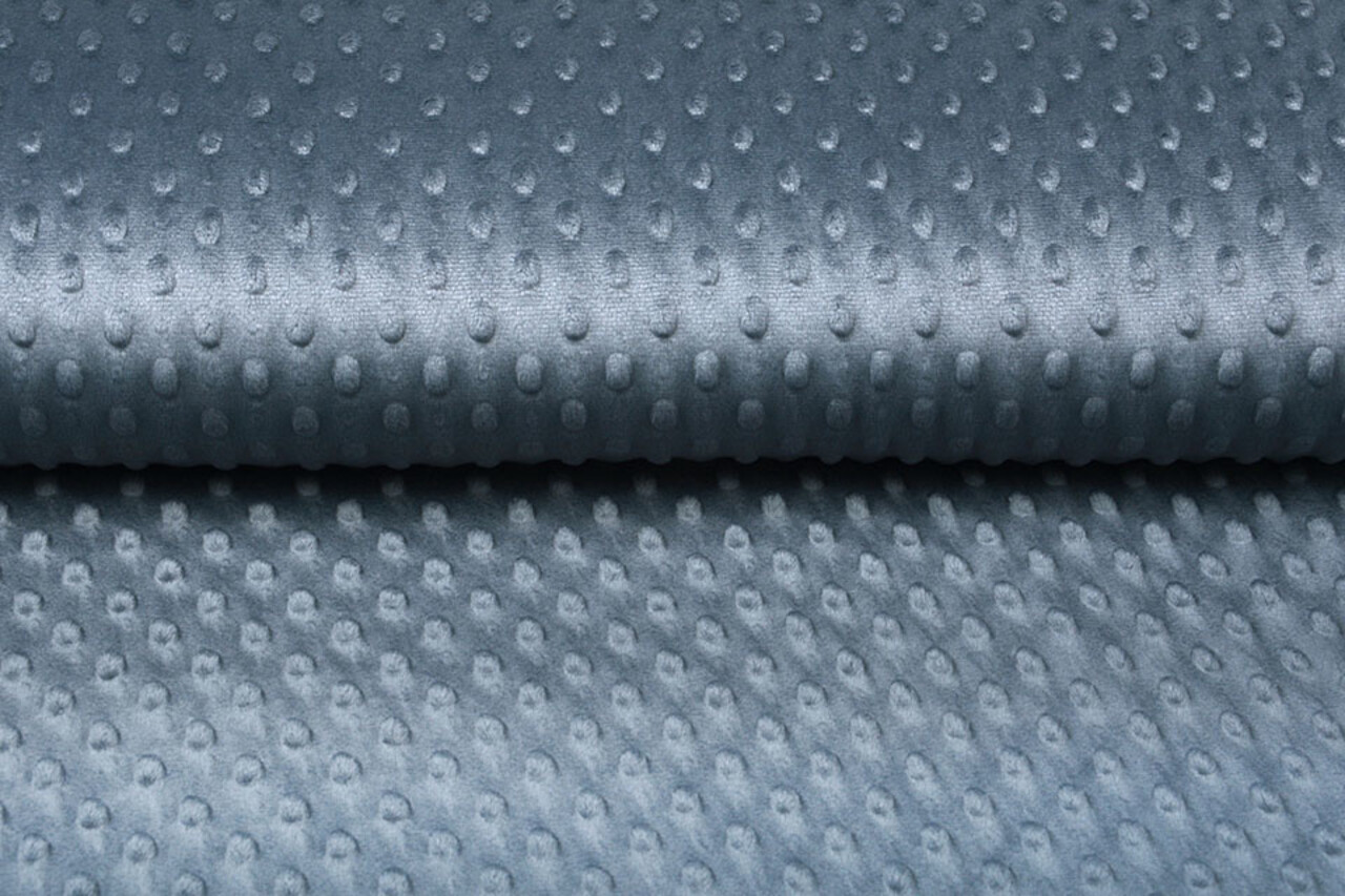 Minky Polaire Gris Foncé