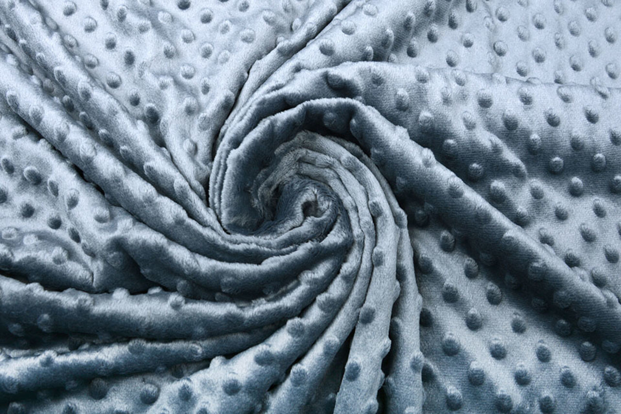 Minky Fleece Dark grey Minky Fleece Dark grey