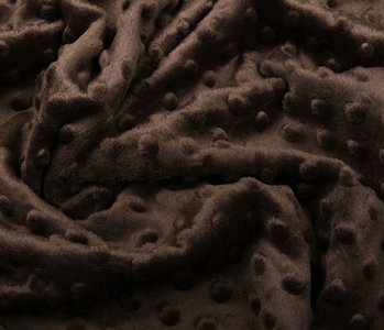 Minky Fleece Dark Brown