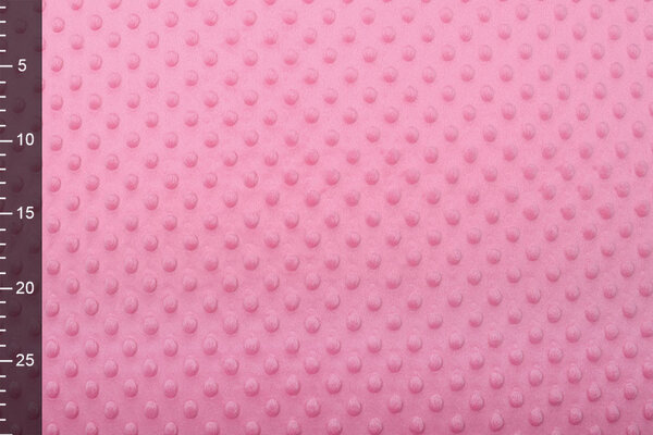 Minky Fleece Stoff Rosa Minky Fleece Stoff Rosa