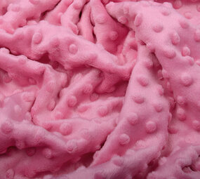 Minky Fleece Roze