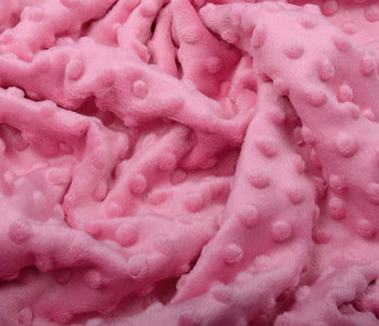 Minky Fleece Roze