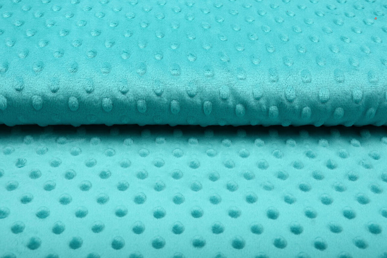Minky Fleece Aqua Minky Fleece Aqua