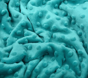 Minky Fleece Aqua Minky Fleece Aqua