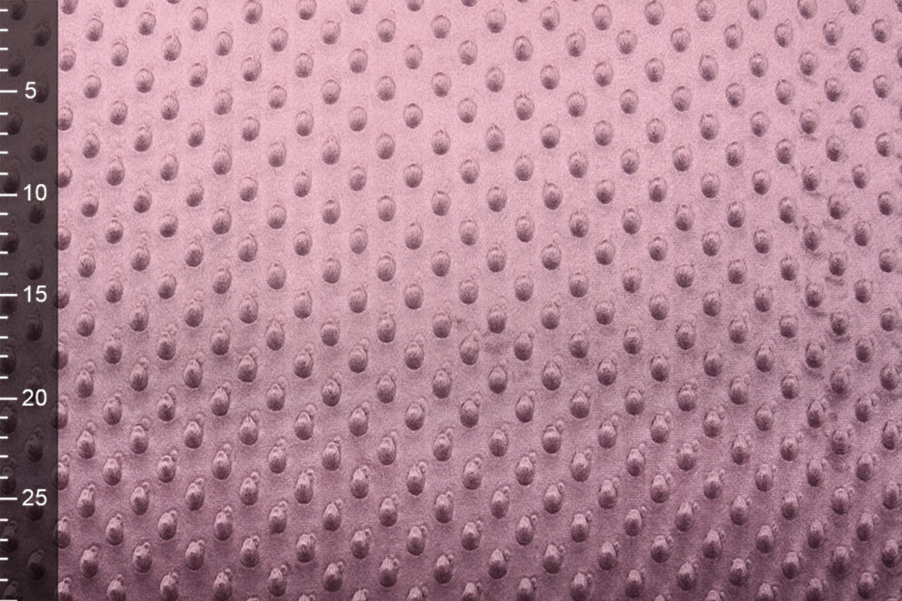 Minky Polaire Clair Aubergine Mauve Minky Polaire Clair Aubergine Mauve