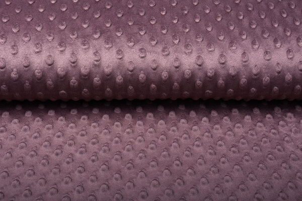 Minky Fleece Licht Aubergine Mauve