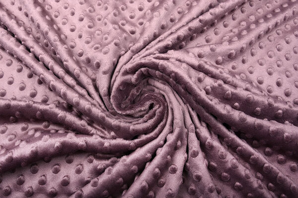 Pile Minky Chiaro Melanzana Malva Pile Minky Chiaro Melanzana Malva