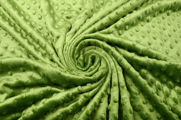 Pile Minky Lime Scuro Pile Minky Lime Scuro