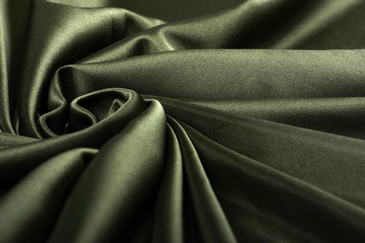 Charmeuse Fodera Verde Army