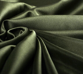 Doublure Charmeuse Vert Militaire Doublure Charmeuse Vert Militaire