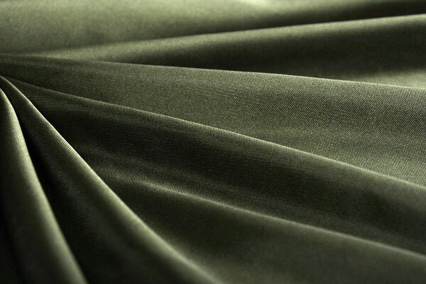 Charmeuse Voering Army groen Charmeuse Voering Army groen