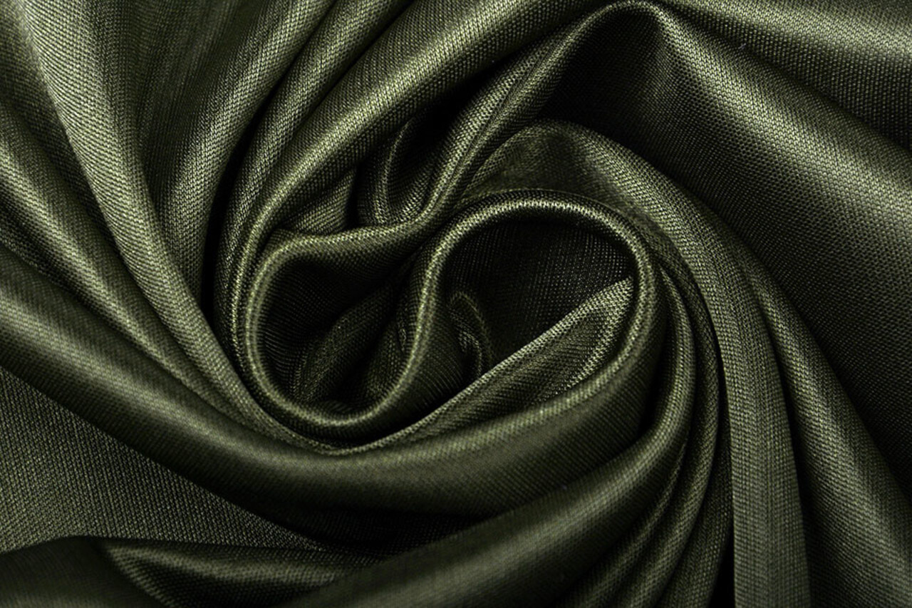 Charmeuse Fodera Verde Army