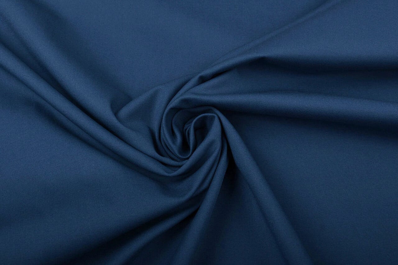 Algodón Elástico Azul Oscuro Algodón Elástico Azul Oscuro