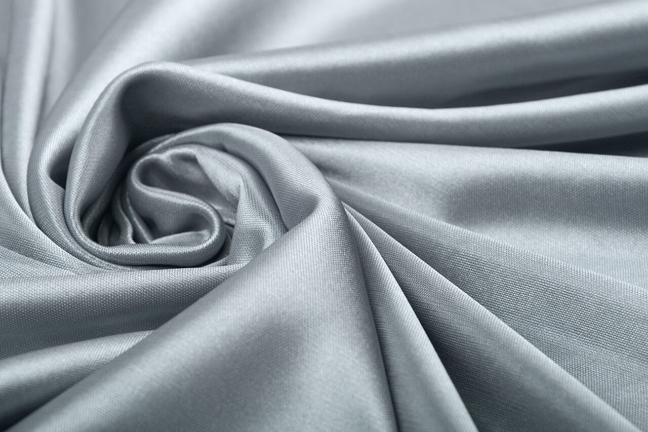 Doublure Charmeuse Gris Clair Doublure Charmeuse Gris Clair