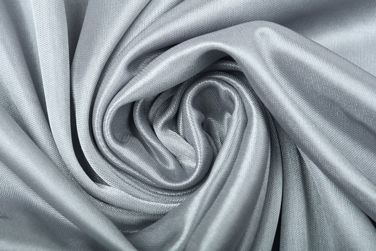 Doublure Charmeuse Gris Clair Doublure Charmeuse Gris Clair