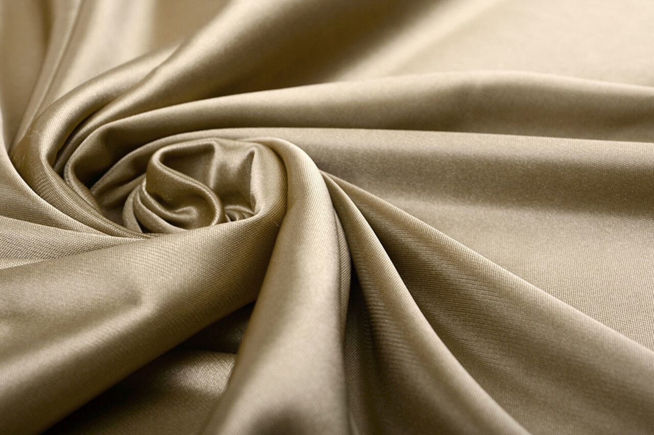 Charmeuse Voering Mokka bruin Charmeuse Voering Mokka bruin