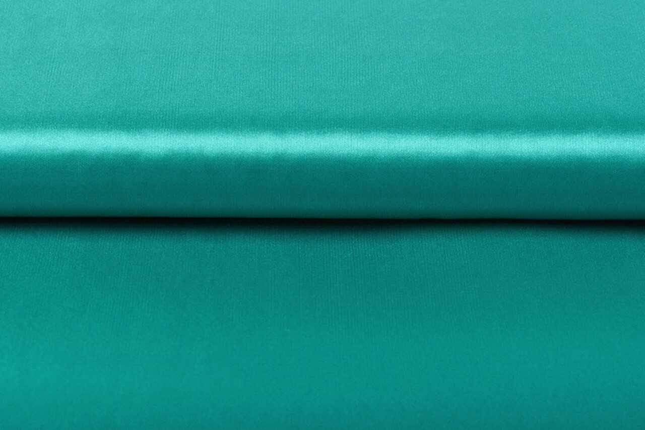 Charmeuse Futter Meergrün