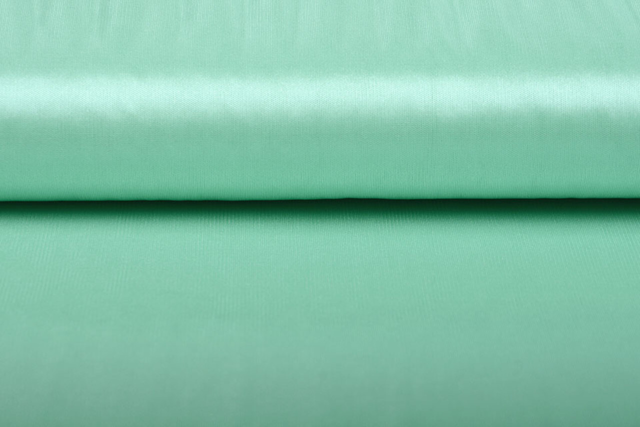 Charmeuse Voering Mint Groen