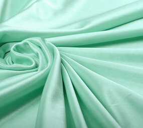 Charmeuse Voering Mint Groen Charmeuse Voering Mint Groen