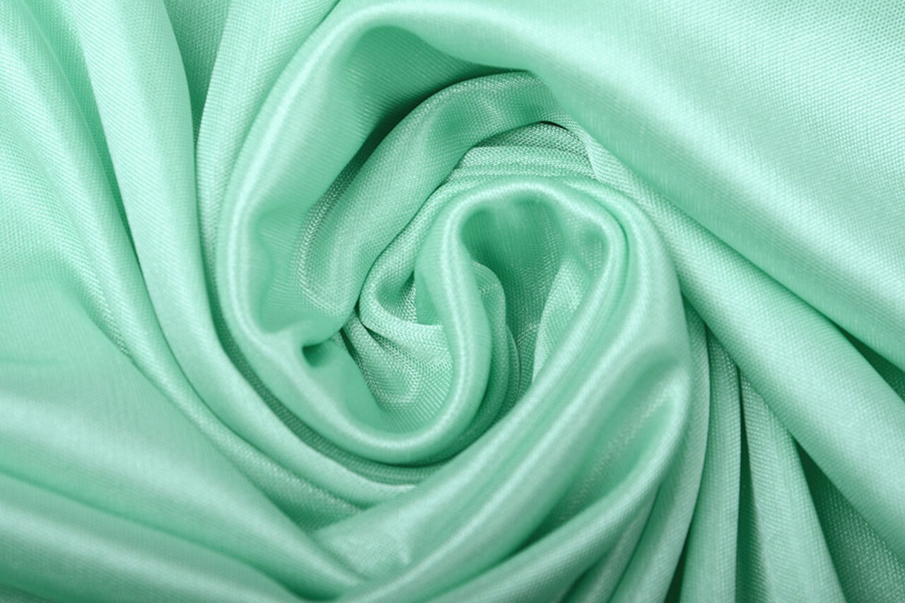 Charmeuse Fodera Verde Menta Charmeuse Fodera Verde Menta