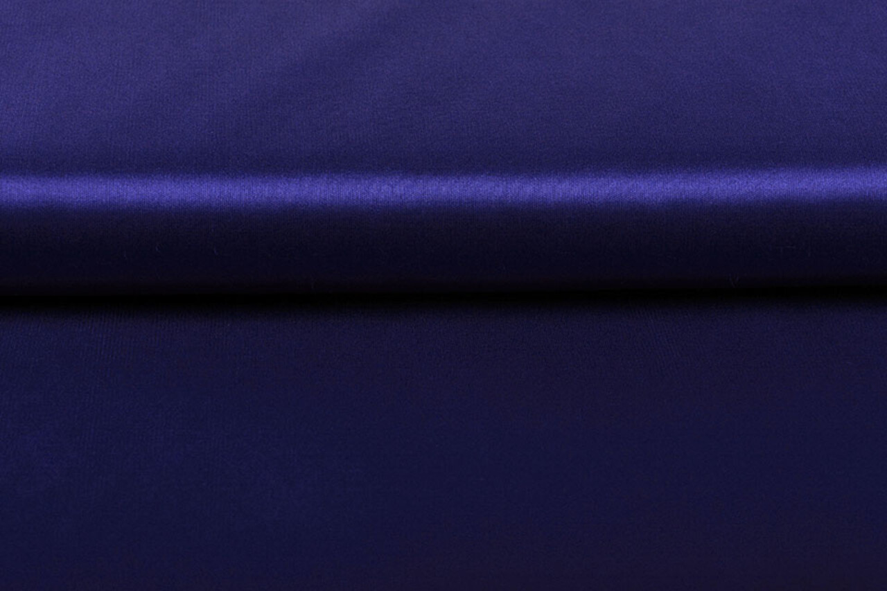 Charmeuse Lining Police blue