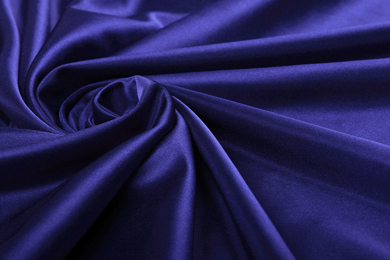 Charmeuse Lining Police blue
