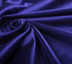 Charmeuse Voering Politie Blauw Charmeuse Voering Politie Blauw