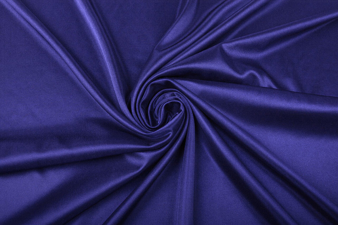 Charmeuse Futter Politie Blau Charmeuse Futter Politie Blau