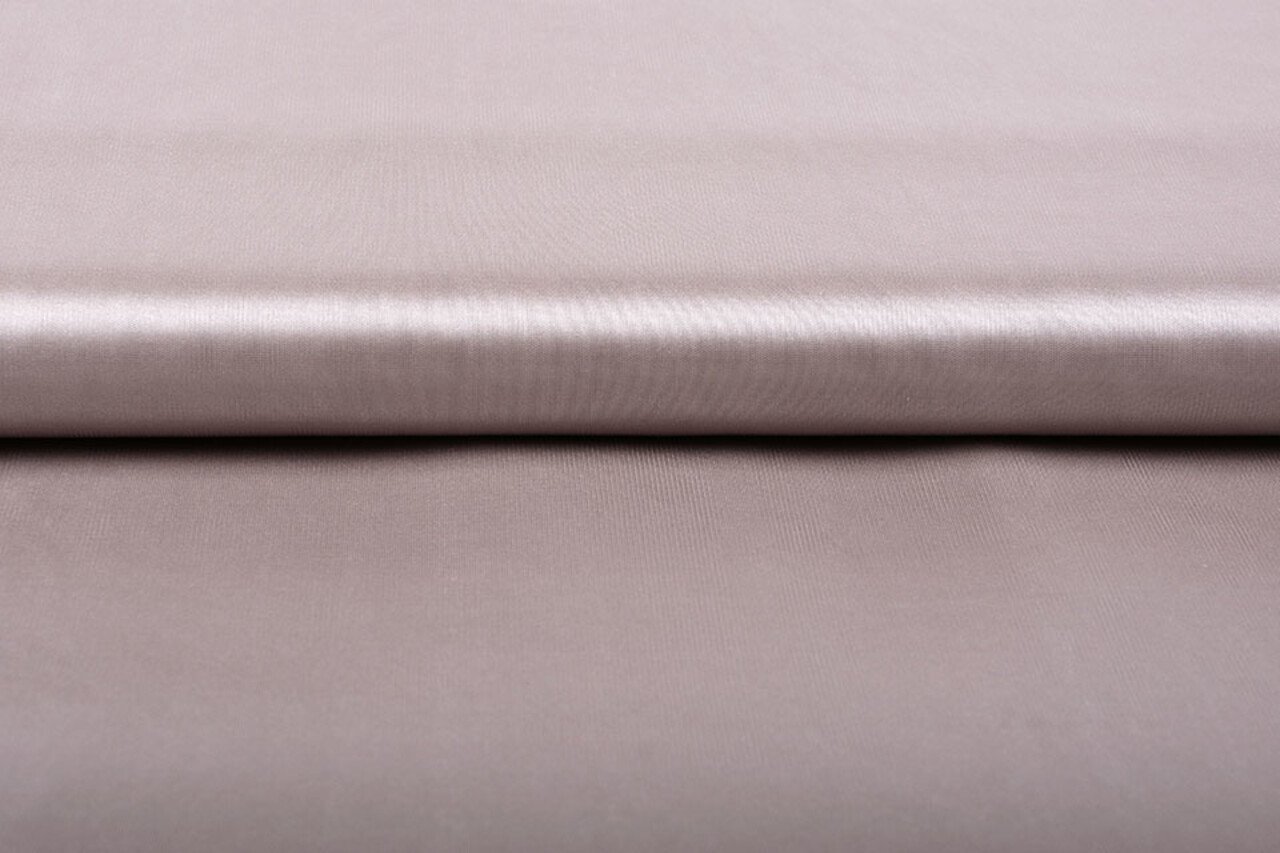 Charmeuse Voering Taupe