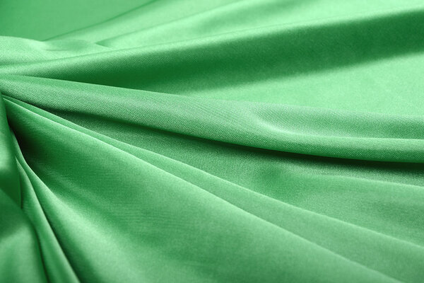 Charmeuse Futter Gras Grün