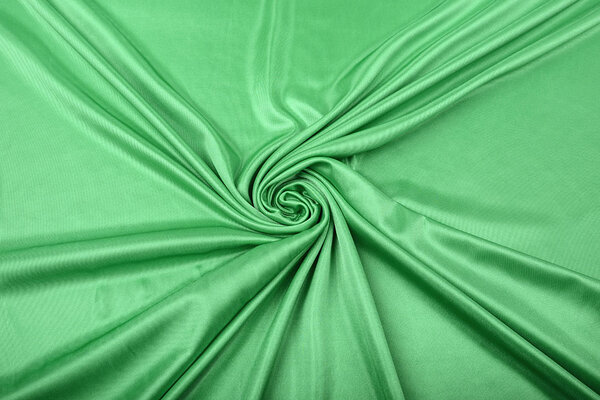 Charmeuse Futter Gras Grün