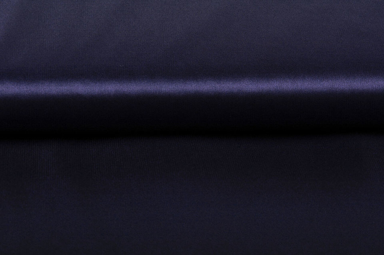 Charmeuse Voering Marine Charmeuse Voering Marine