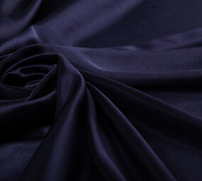 Charmeuse Fodera Blu Navy Charmeuse Fodera Blu Navy