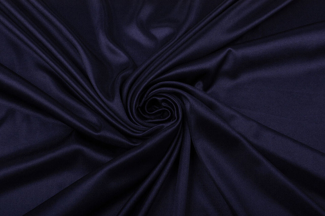 Charmeuse Lining Marine Charmeuse Lining Marine