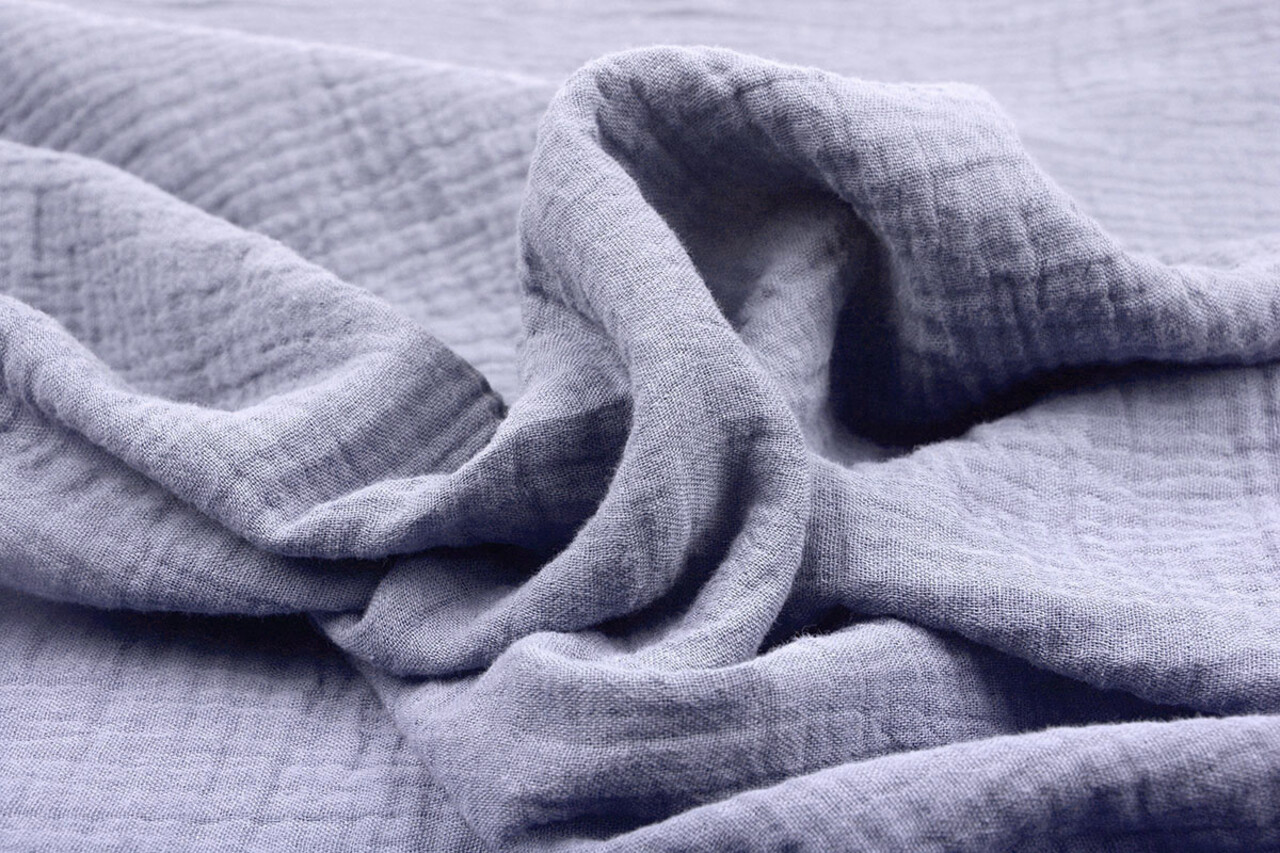 Oeko-Tex®  Double Gauze Fabric Lila Oeko-Tex®  Double Gauze Fabric Lila