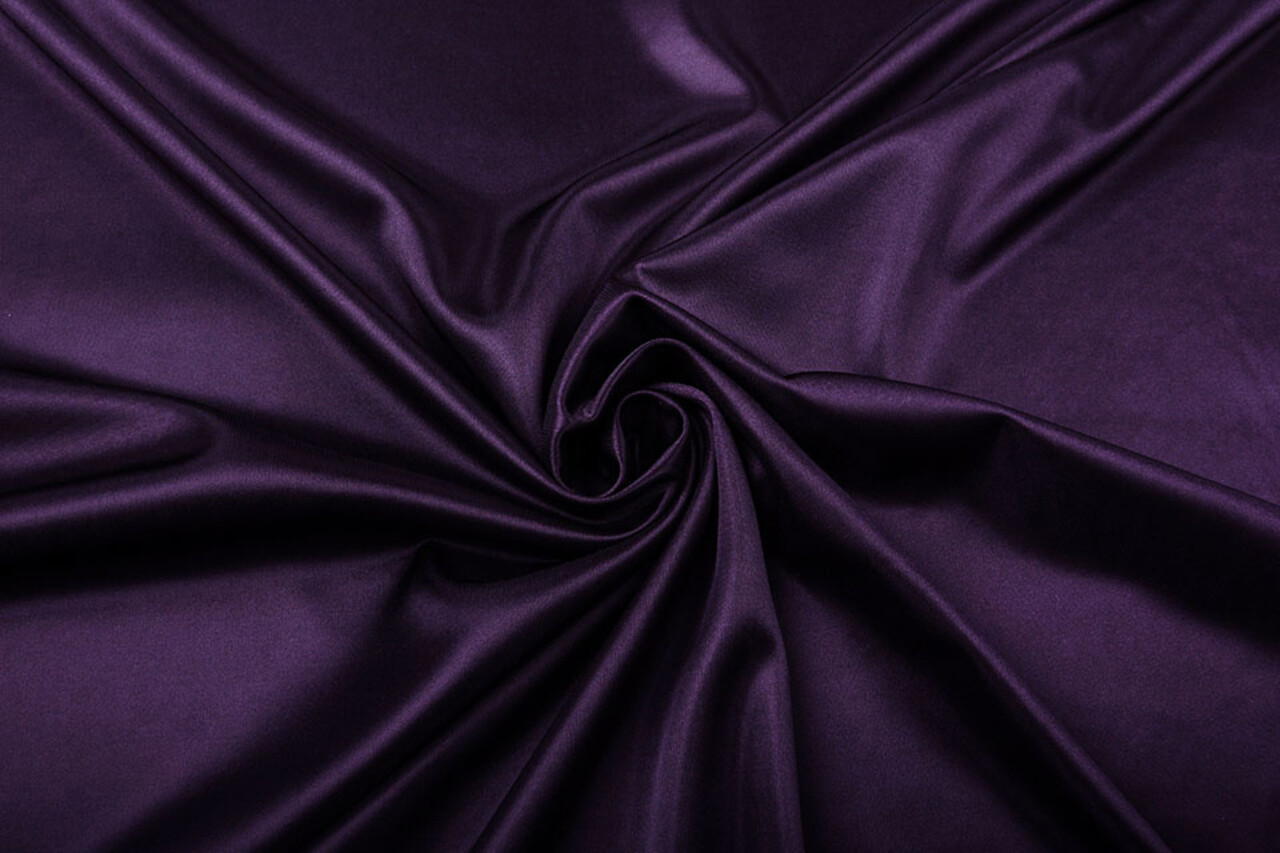 Charmeuse Futter Dunkel aubergine Charmeuse Futter Dunkel aubergine