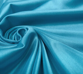 Charmeuse Lining Donker aqua