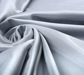 Charmeuse Futter Silber Charmeuse Futter Silber