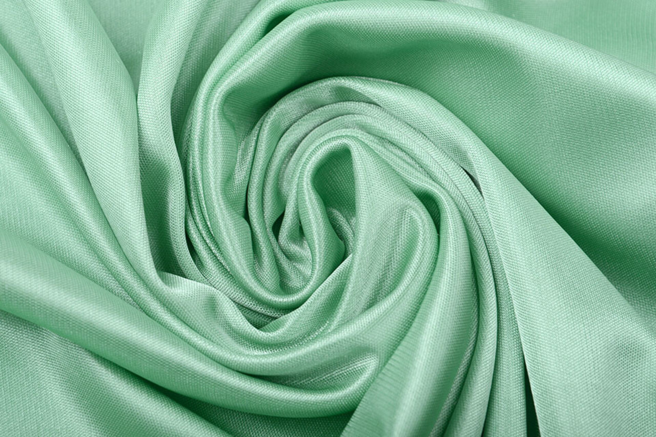 Charmeuse Futter Alt Grün