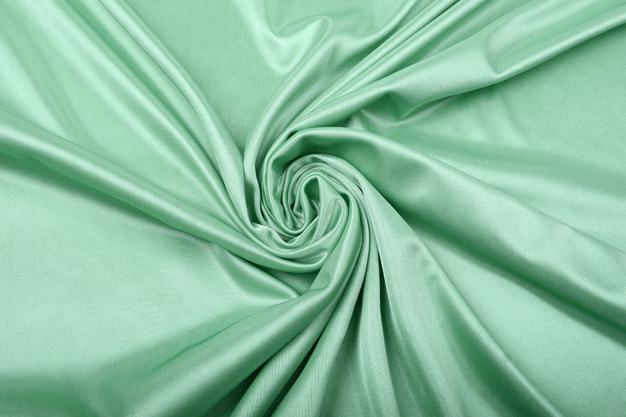 Charmeuse Futter Alt Grün