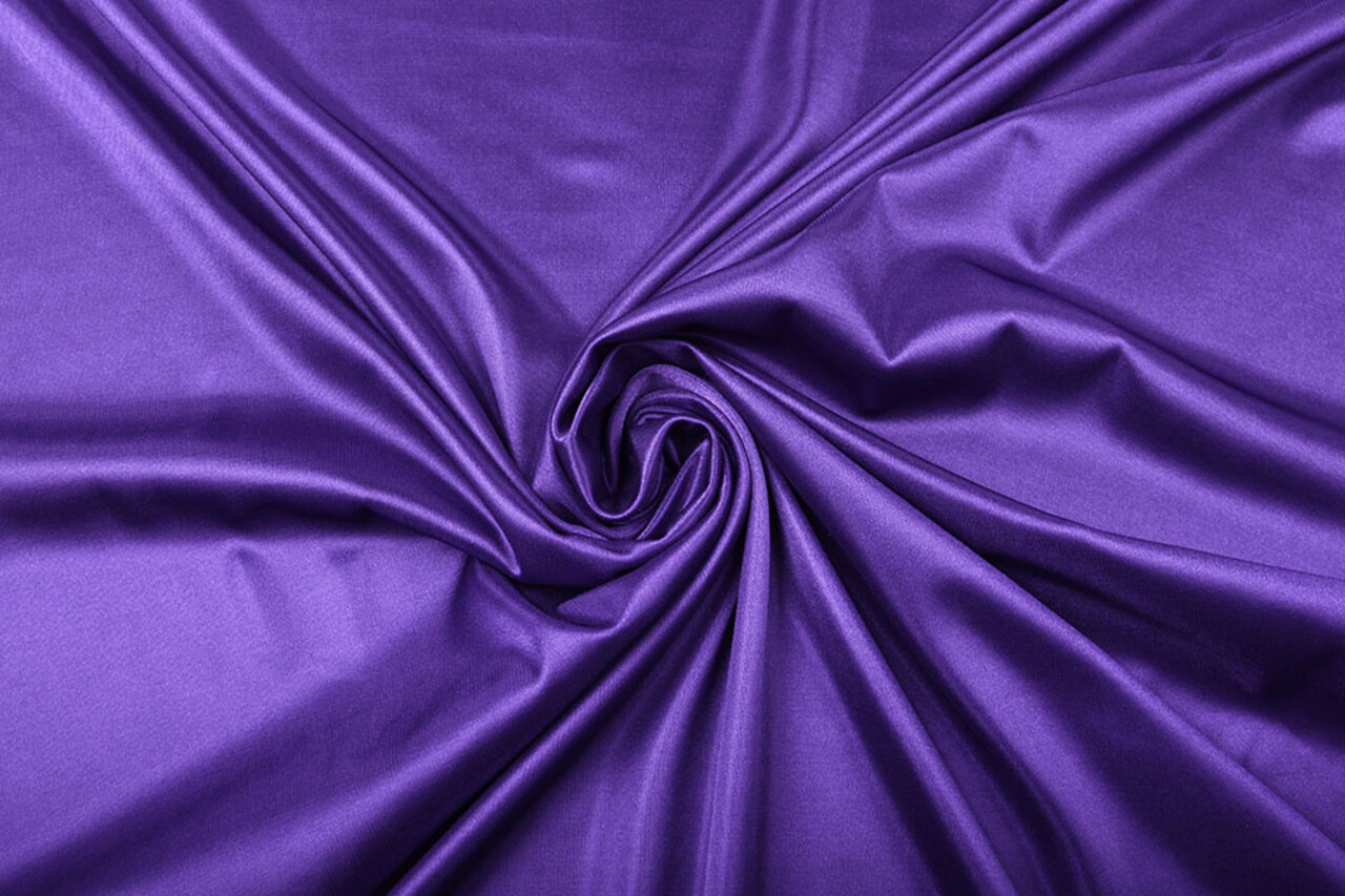 Charmeuse Forro Morado Oscuro