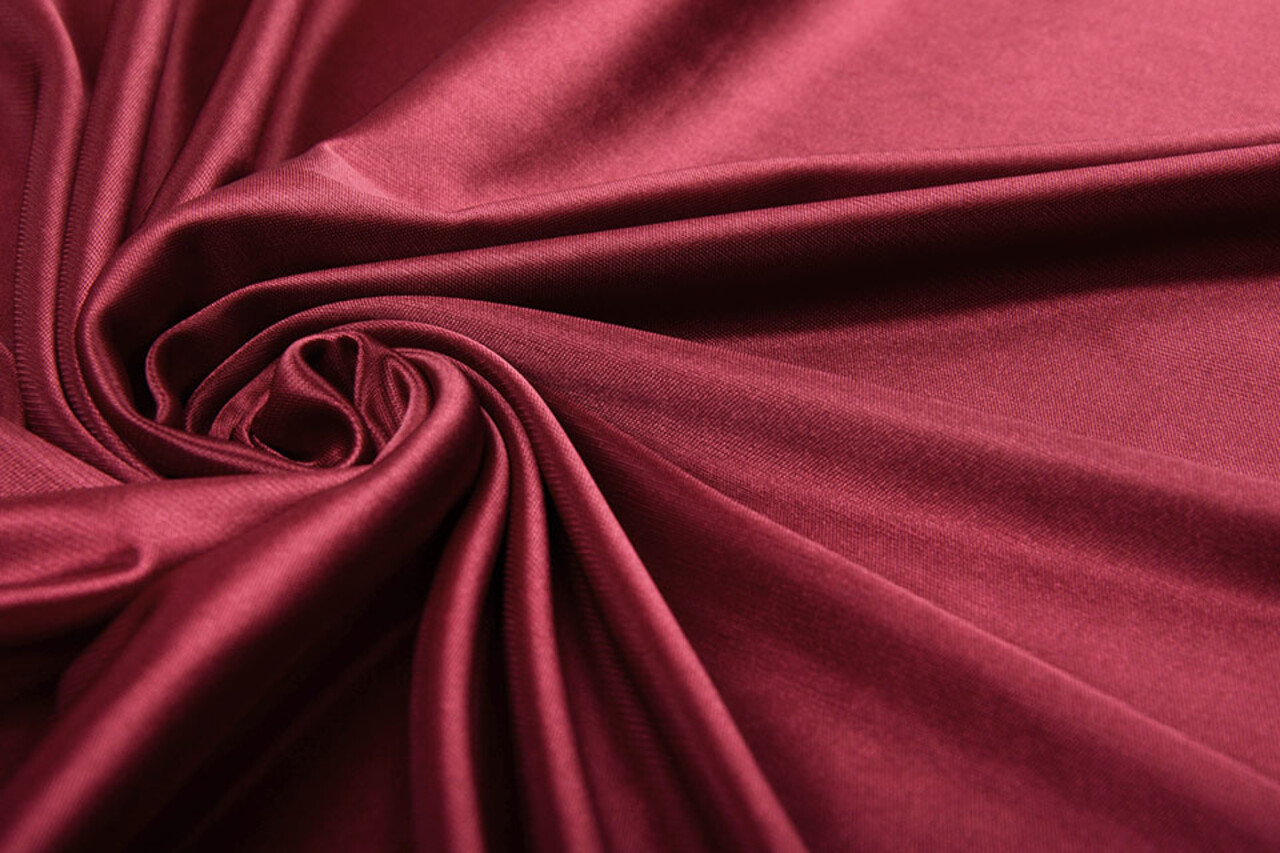 Charmeuse Voering Donker rood Charmeuse Voering Donker rood