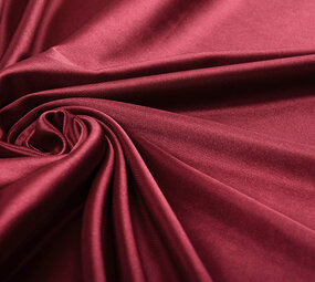 Charmeuse Voering Donker rood Charmeuse Voering Donker rood