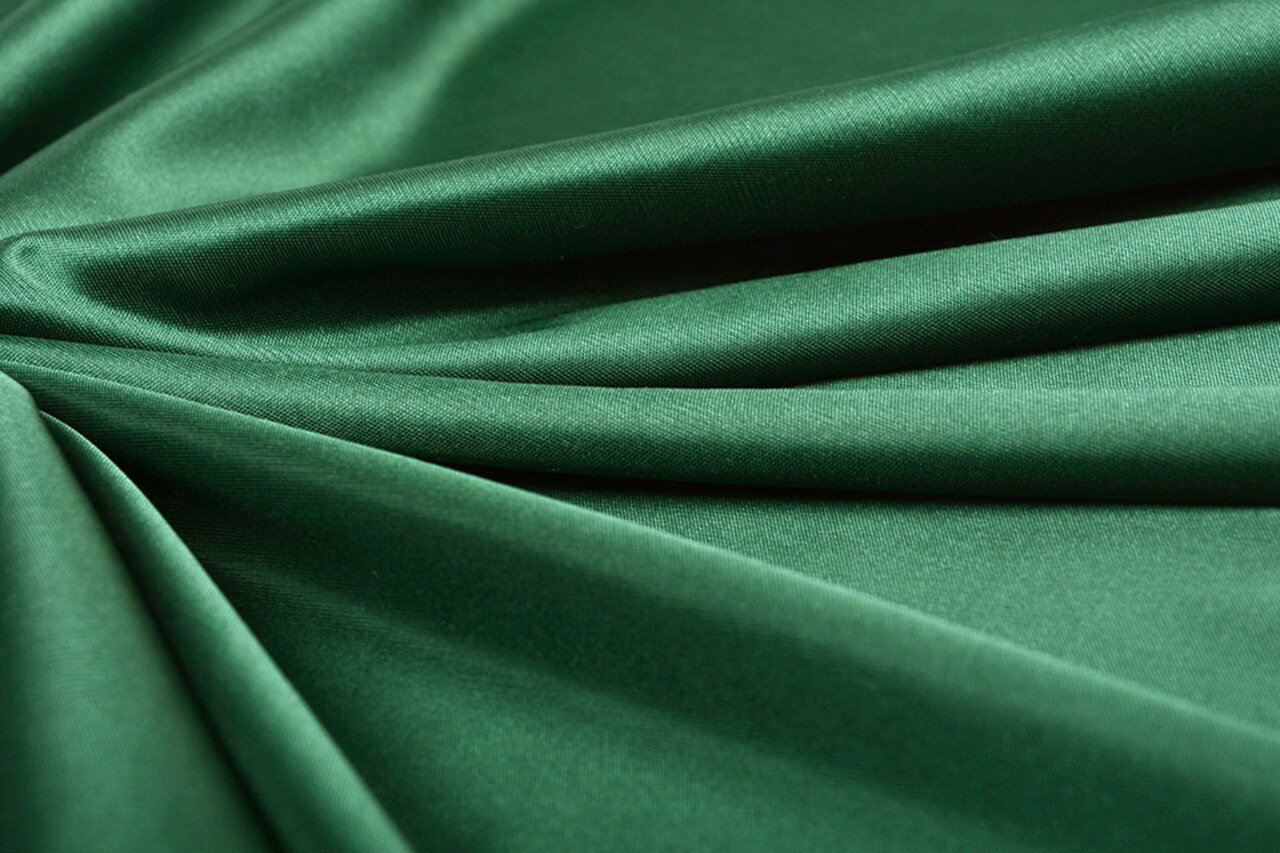 Charmeuse Fodera Verde Scuro Charmeuse Fodera Verde Scuro