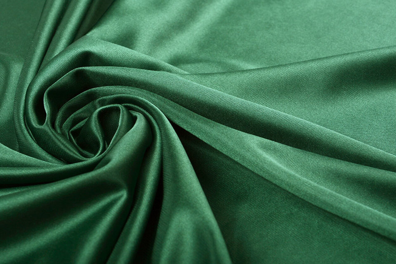 Charmeuse Forro Verde Oscuro
