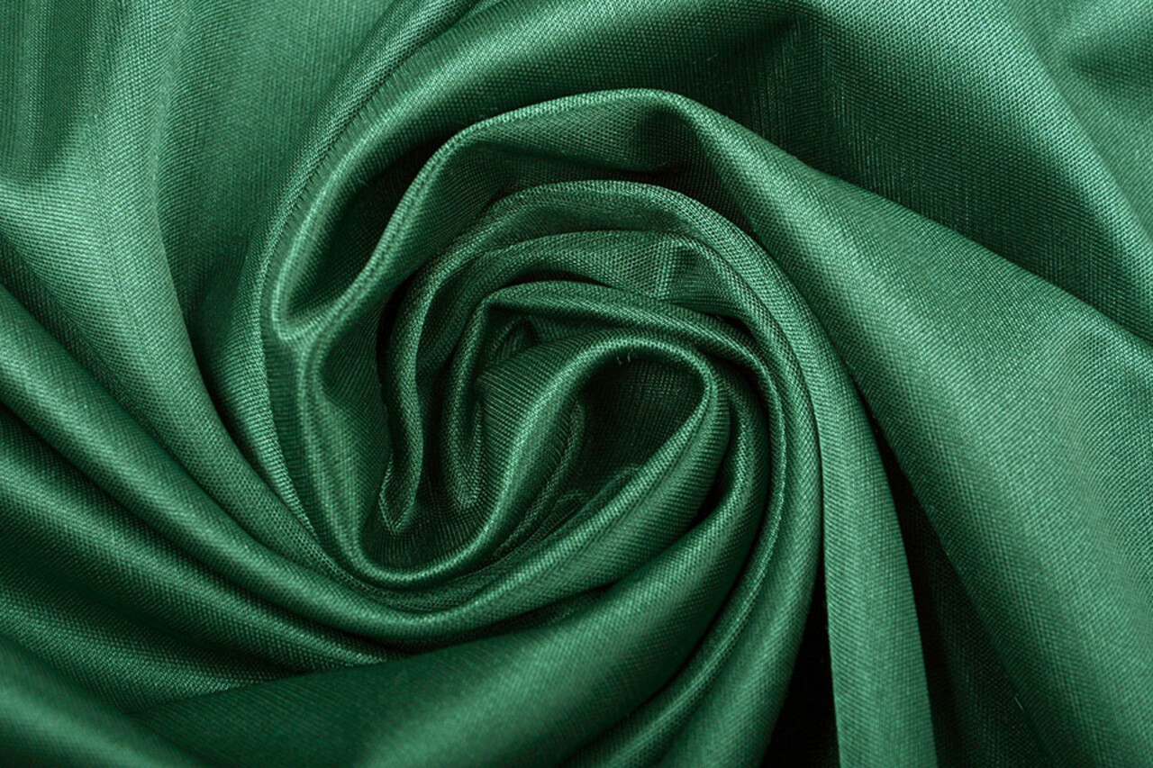 Charmeuse Fodera Verde Scuro Charmeuse Fodera Verde Scuro